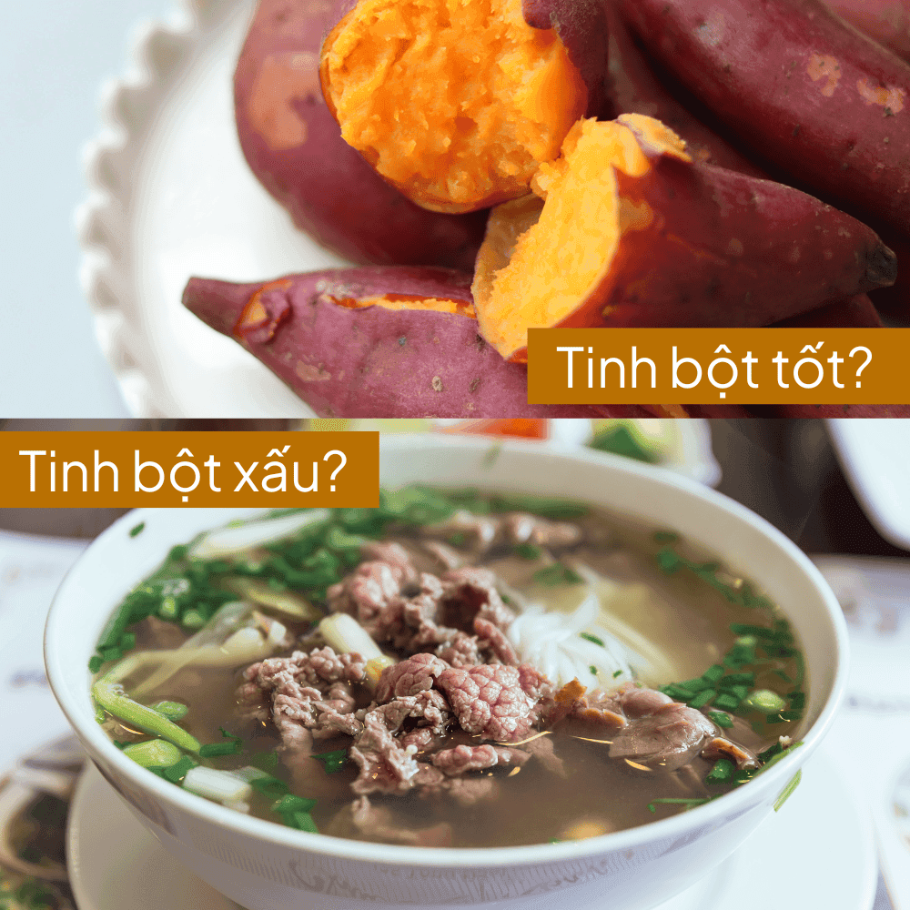 Tinh bột tốt và tinh bột xấu - Phân biệt thế nào?